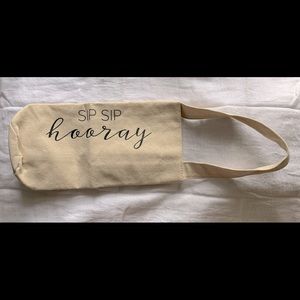 Peppy wine tote/gift bag
